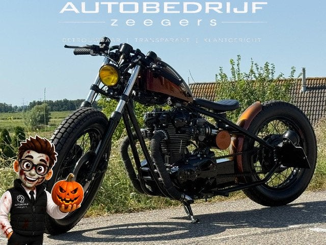 Yamaha XS 650 Hardtail Bobber CUSTOM NIEUWSTAAT ! (bj 1973), Middelblok 190
2831BR  GOUDERAK, NL, Gebruikt, Info@autobedrijfzeegers.nl