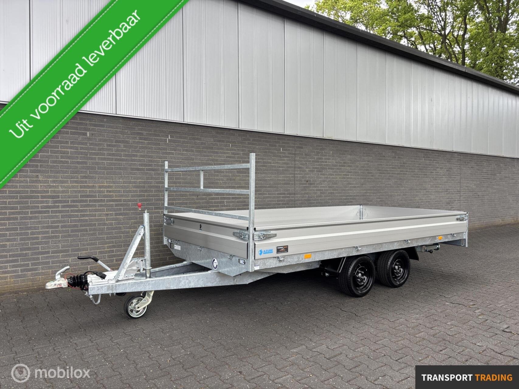 Hapert Azure 3500 KG multitransporter 405x200 + oprijpakket!, Auto diversen, Transport Trading, Nieuw, Info@transporttrading.nl