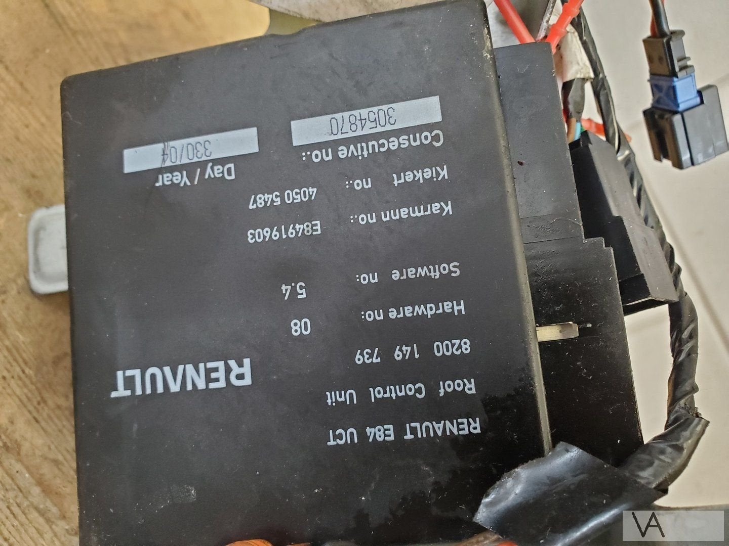 Renault Megane cc 2004 -2009 cabriodak pomp motor met module, Gebruikt, -, Renault, -