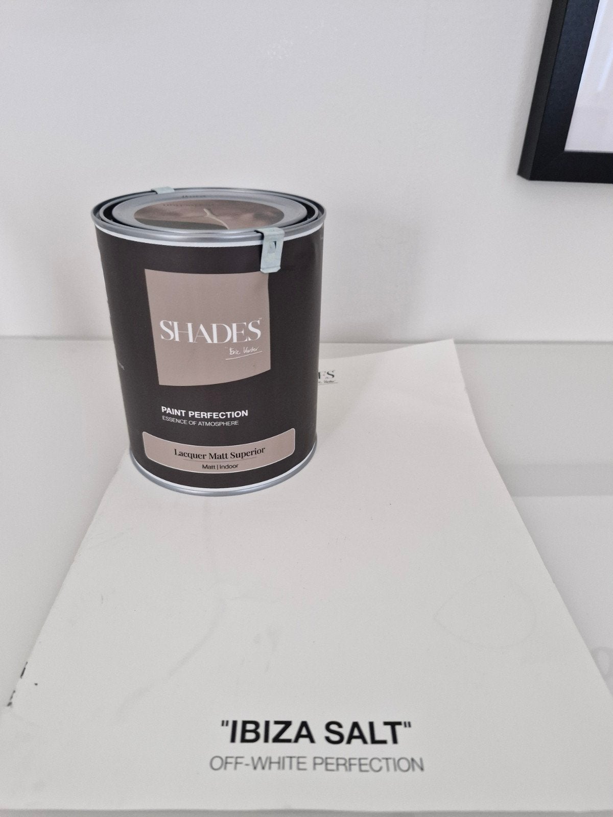 Nieuwe pot Eric Kuster Ibiza Salt matte lakverf 1L, Ophalen of Verzenden, Nieuw, Overige typen
