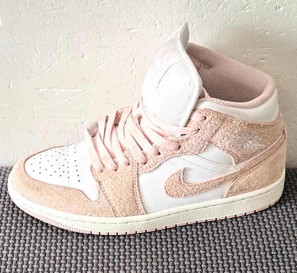 Nike Air Jordan - Maat 40 - Gedragen, Ophalen, Gedragen, Roze, Sneakers of Gympen