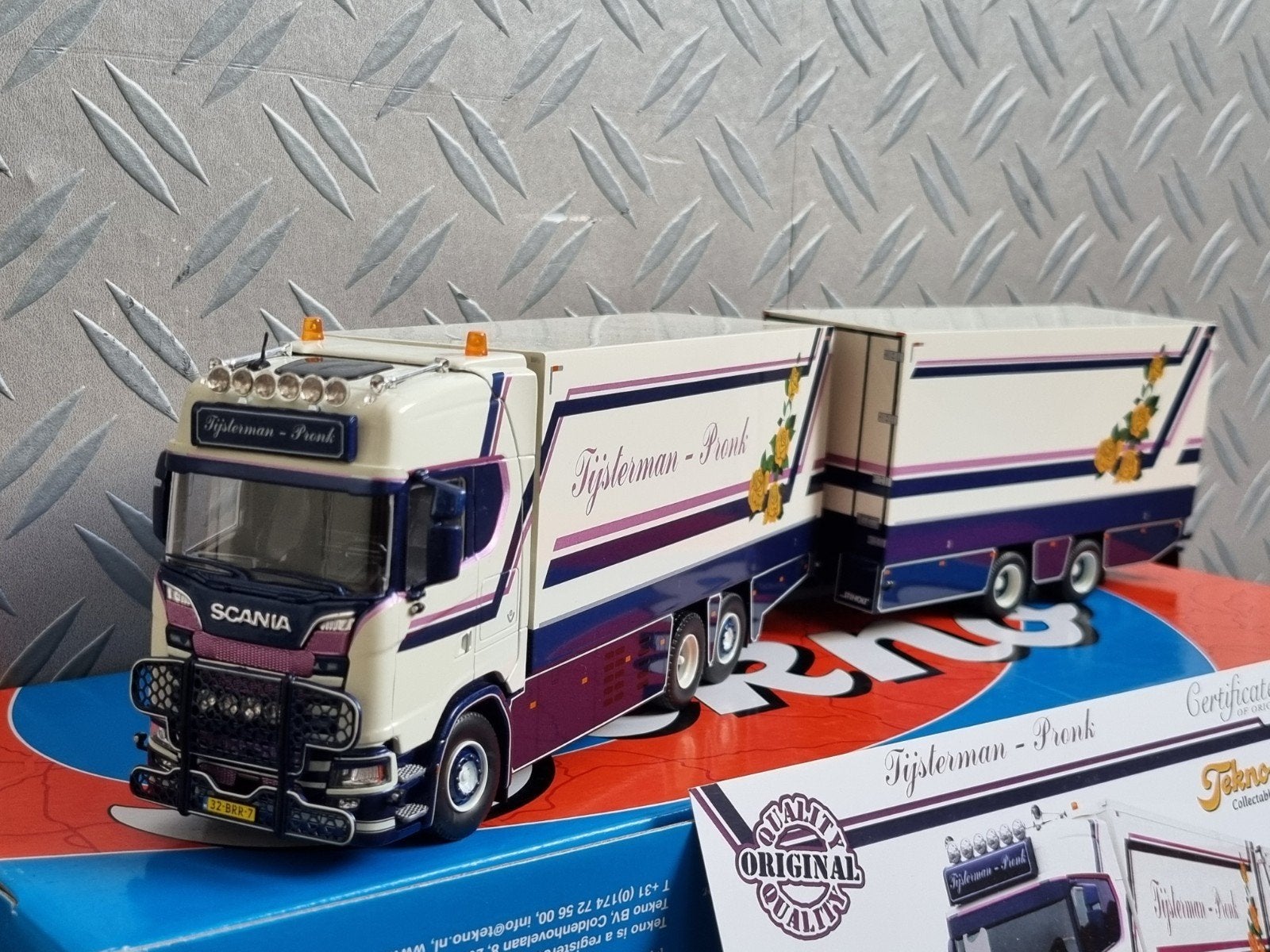 Tekno Tijsterman-Pronk, Hobby en Vrije tijd, Modelauto's | 1:50, Ophalen of Verzenden, Nieuw, Bus of Vrachtwagen, Tekno