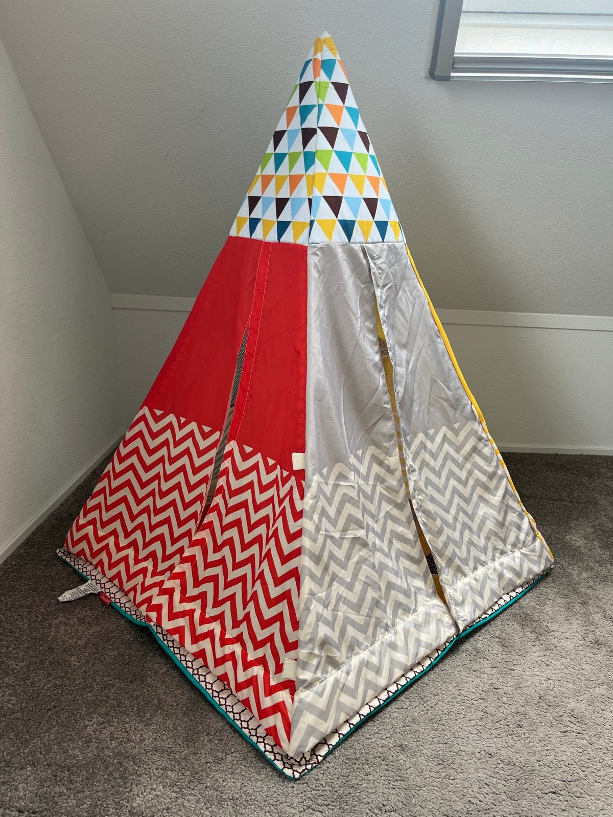 Kleurrijke speeltent voor kinderen, Ophalen, Gebruikt