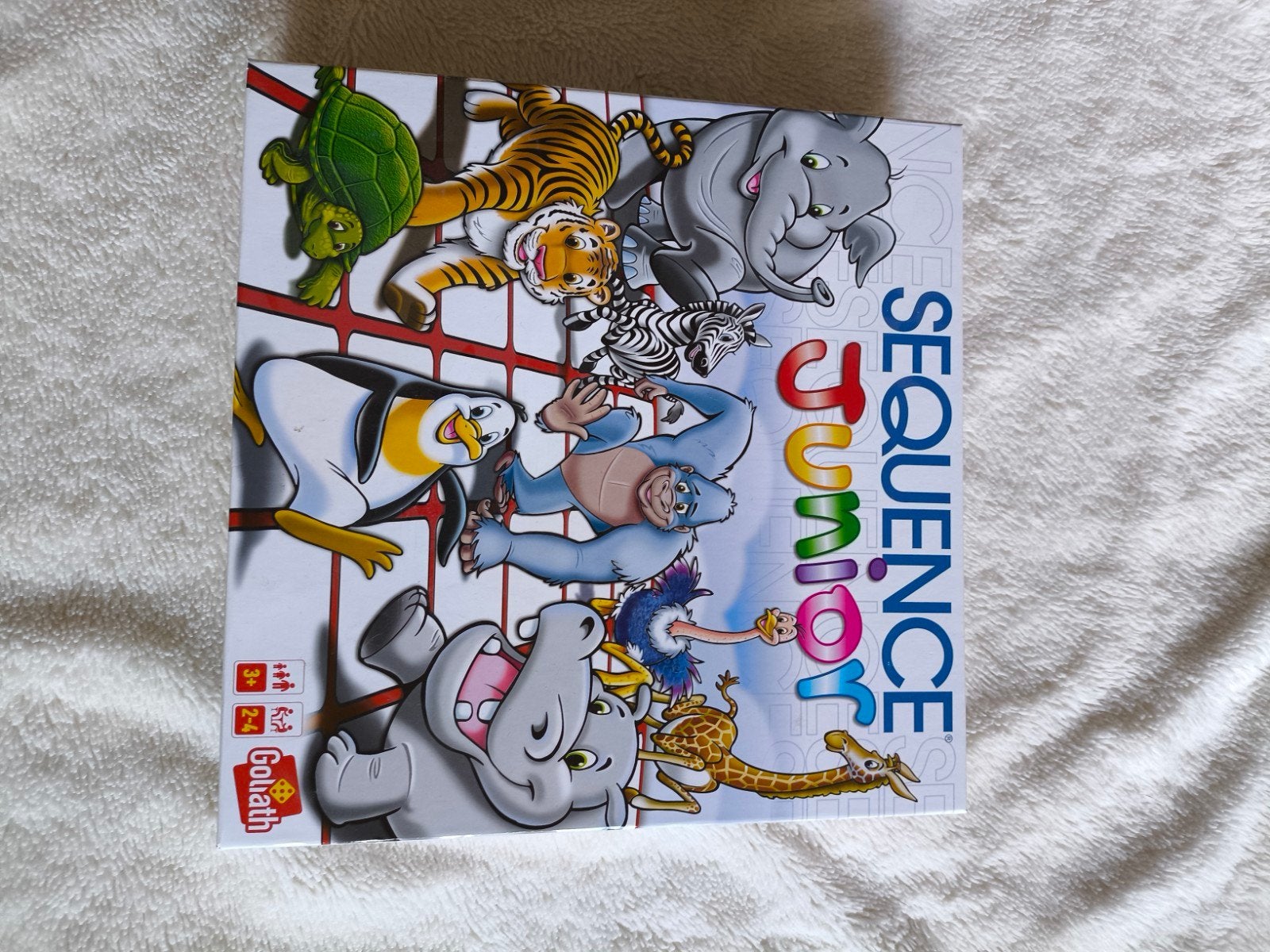 Sequence Junior Bordspel - Compleet en Ongebruikt, Een of twee spelers, Ophalen, Nieuw, Goliath