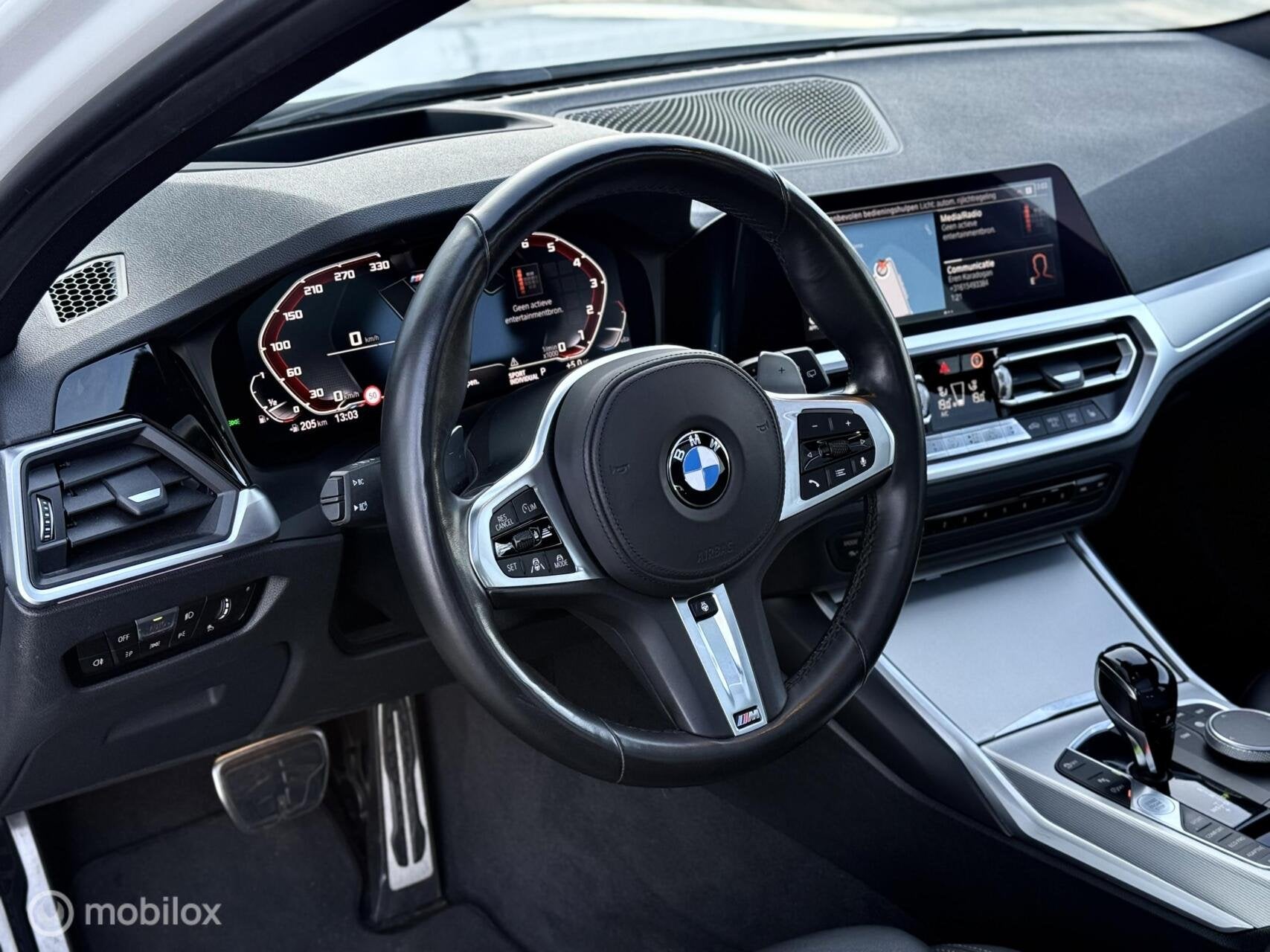 BMW 3-serie Touring M340i xDrive M Sport |Pano |ACC |Leder, Auto's, Automaat, Wit, Adaptive Cruise Control, Vierwielaandrijving