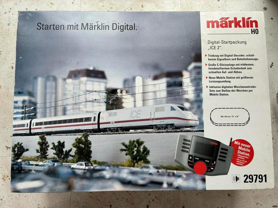 Märklin 29791 Digital Startset ICE 2 (H0), Ophalen, Wisselstroom, Treinset, Zo goed als nieuw