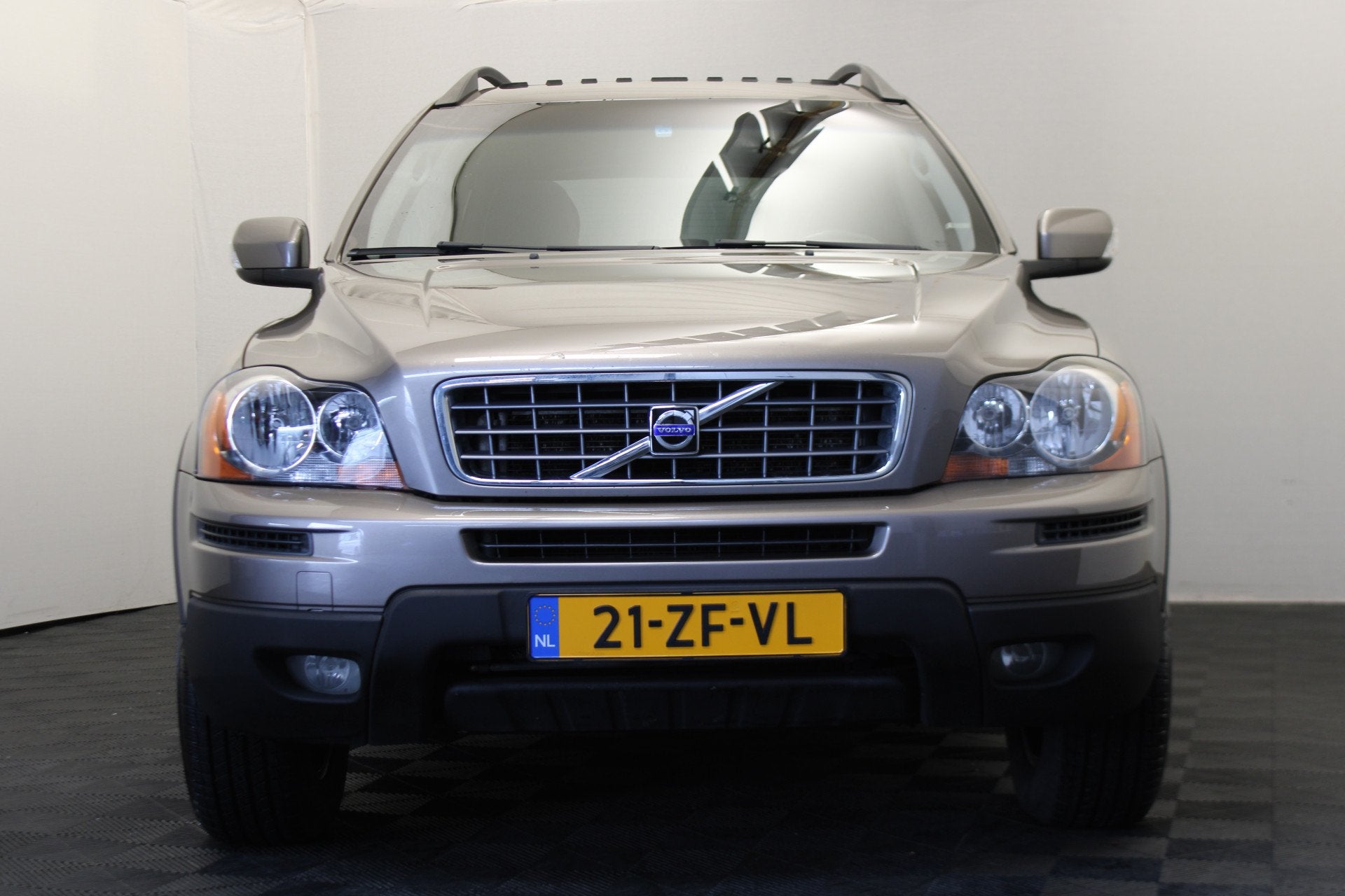 Volvo XC90 3.2 Kinetic 5p. |Pano| (bj 2008, automaat), Auto's, 238 pk, Gebruikt, Zwart, Leder en Stof