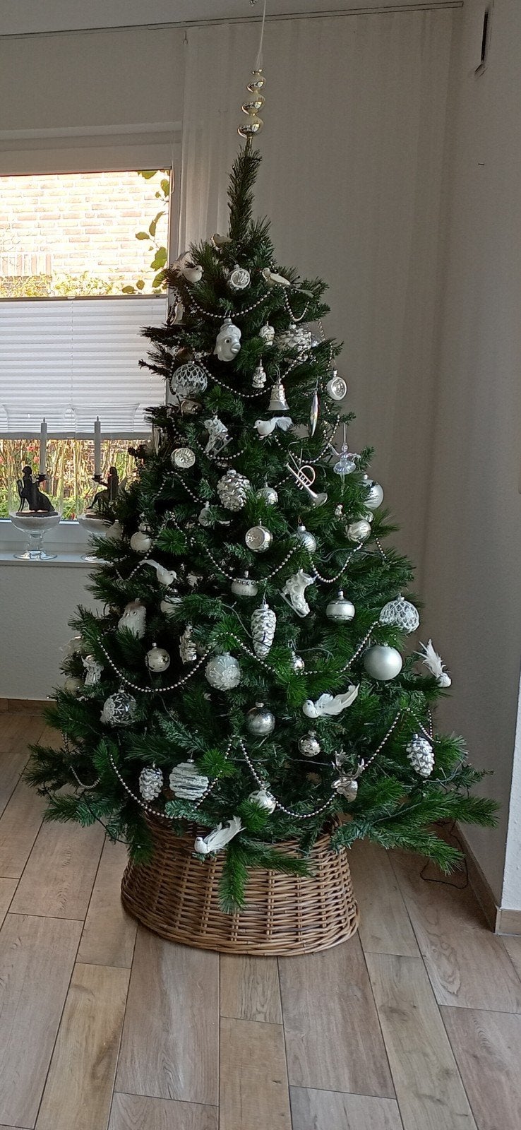 Kunstkerstboom, Ophalen, Gebruikt