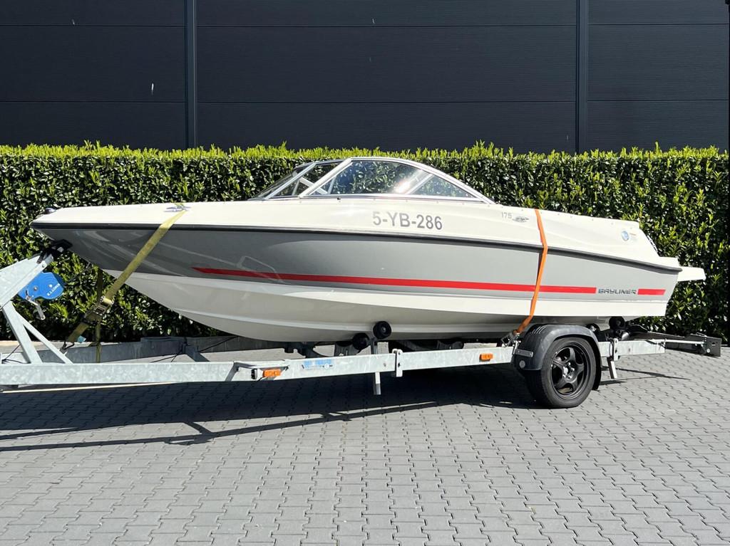 Bayliner 175 GT (2016), MERCRUISER MOTOR (2015) 135PK INCL., Watersport en Boten, Overige Watersport en Boten