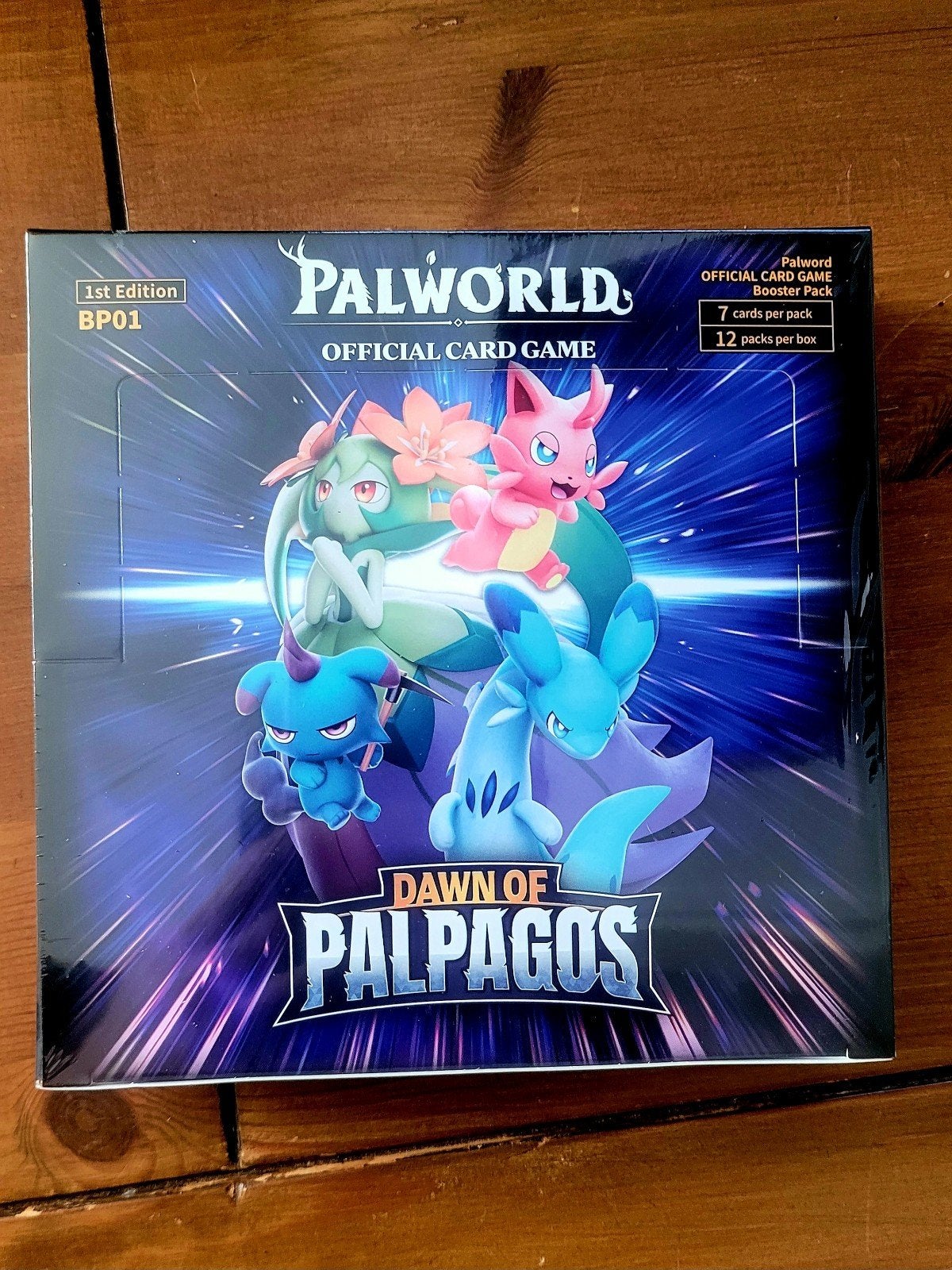 Palworld 1st Edition Gesealde Booster Box (Misspelling), Hobby en Vrije tijd, Verzamelkaartspellen | Pokémon, Ophalen of Verzenden