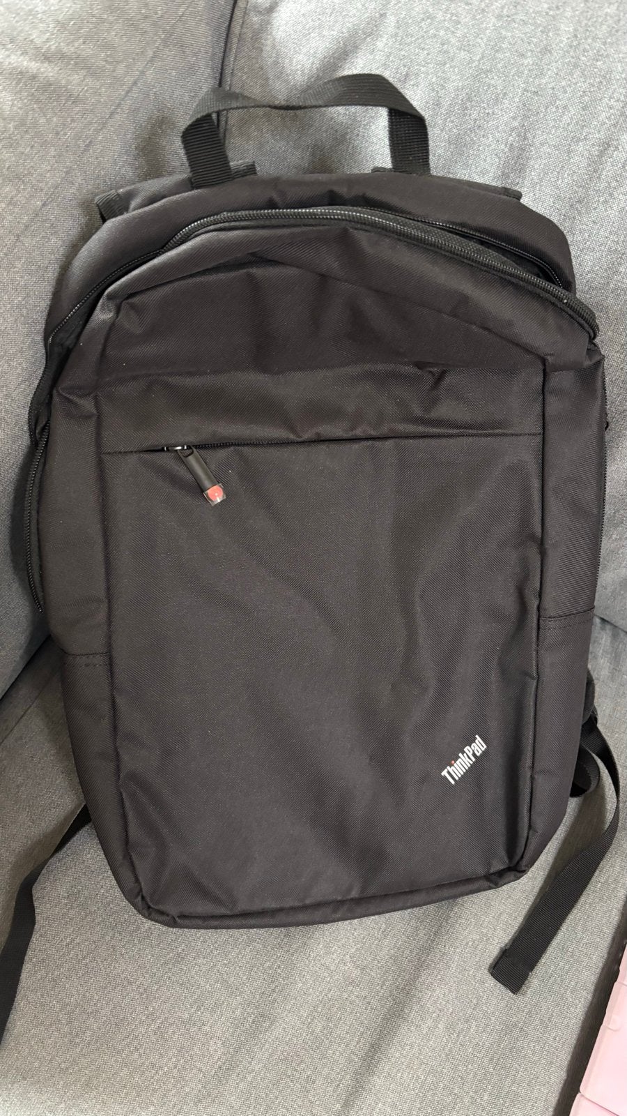 Lenovo ThinkPad laptop rugzak - Zwart, Gebruikt, Gevoerd laptopvak, 15 inch, Ophalen of Verzenden