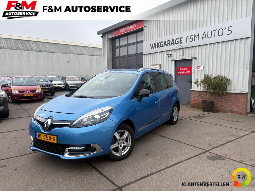 Renault Grand Scénic 1.2 TCe Bose Trekhaak, Camera, Voorwielaandrijving, Euro 5, 15 km/l, Gebruikt