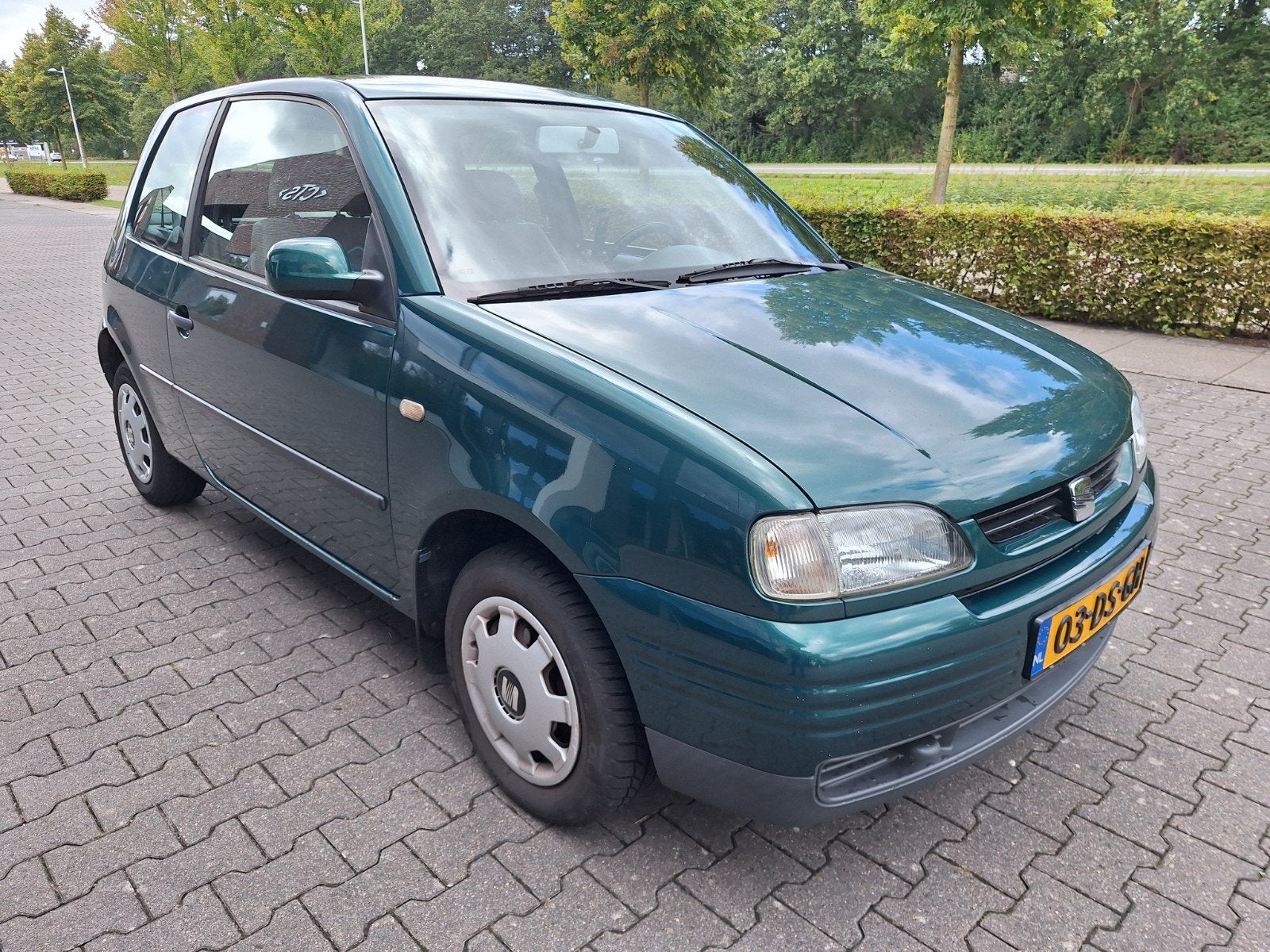 Seat Arosa 1.4 44KW AUT 1999 Groen, Auto's, 31 €/maand, 4 stoelen, Overige kleuren, Particulier