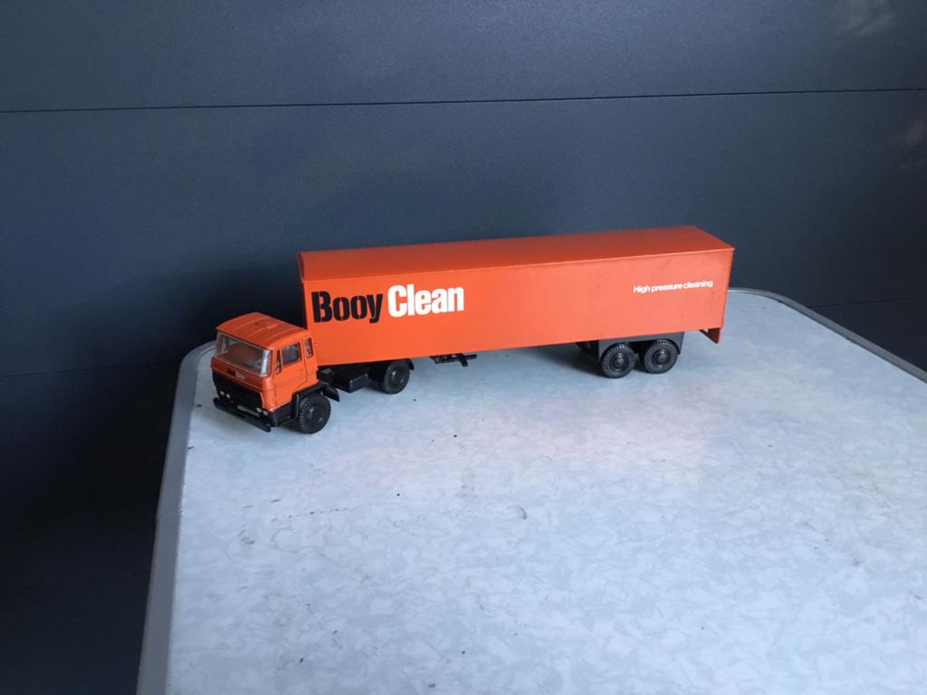 Lion Car Daf Booy clean, Ophalen of Verzenden, Zo goed als nieuw, Bus of Vrachtwagen, Lion Toys