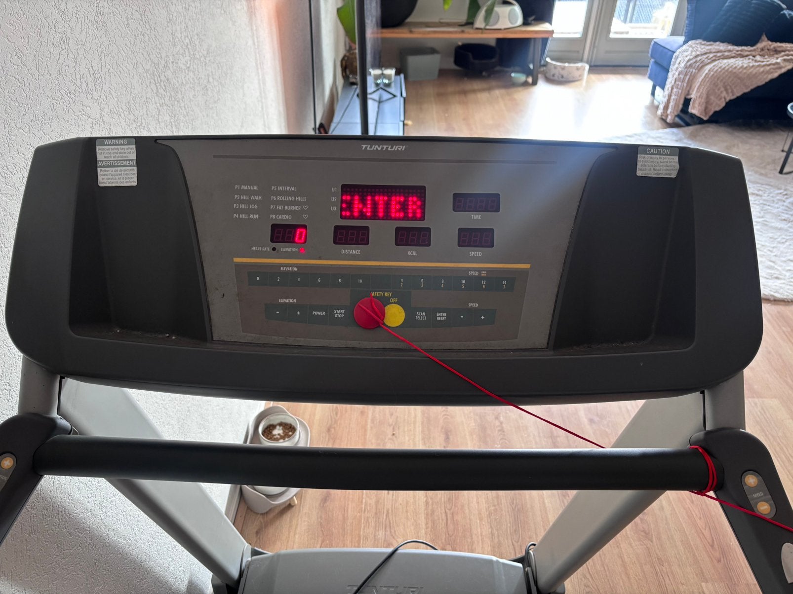 Tunturi loopband threadmill, Ophalen, Zo goed als nieuw, Overige typen, Overige merken