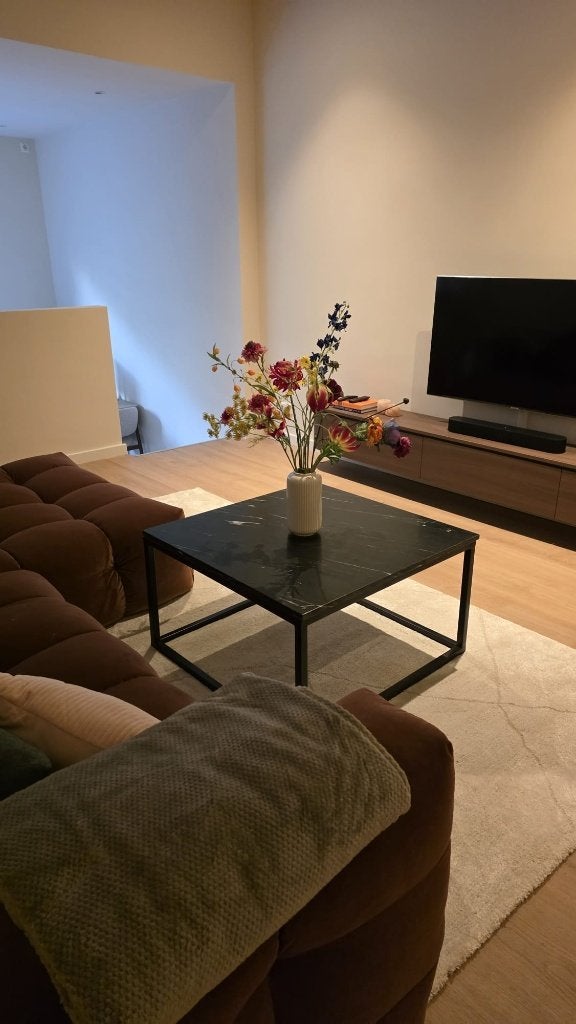 Marmeren Tafel, Huis en Inrichting, Ophalen, Overige materialen, Marmer, 50 tot 100 cm