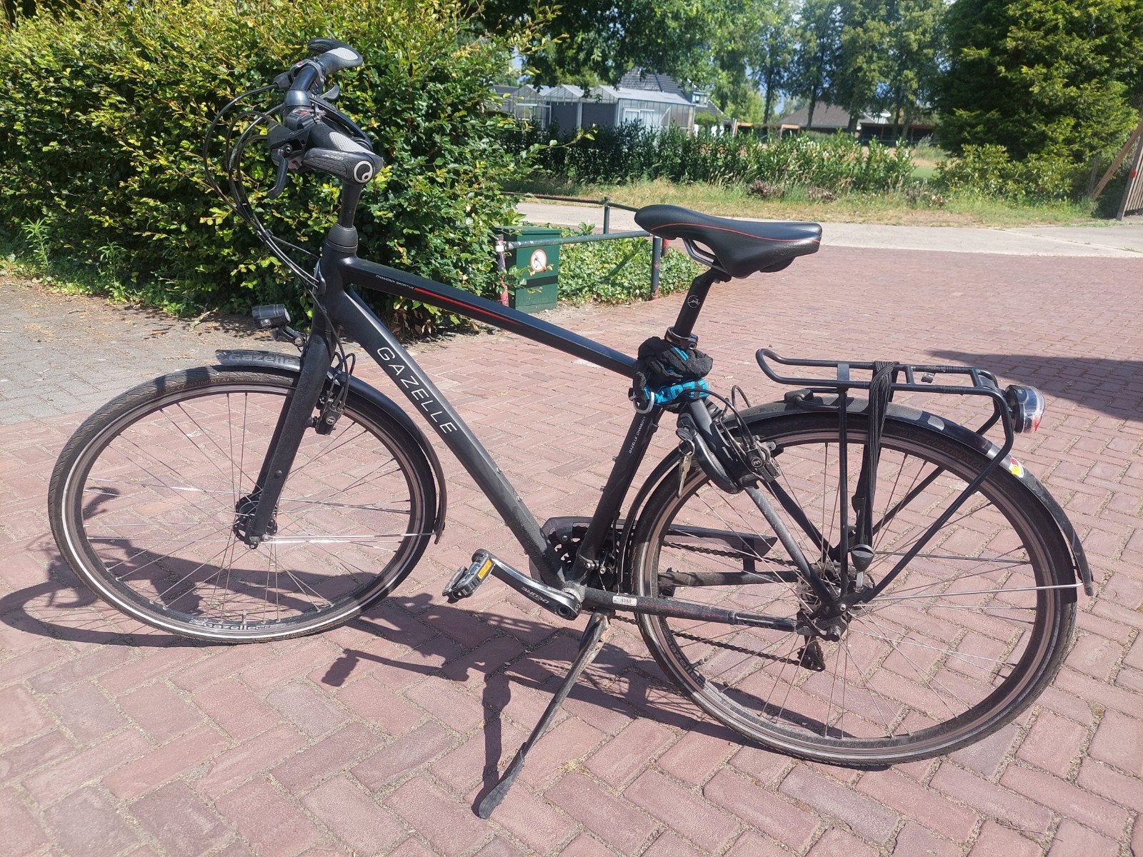 Gazelle Chamonix s30 sportieve fiets, Ophalen, 28 inch, Gebruikt, Velgrem