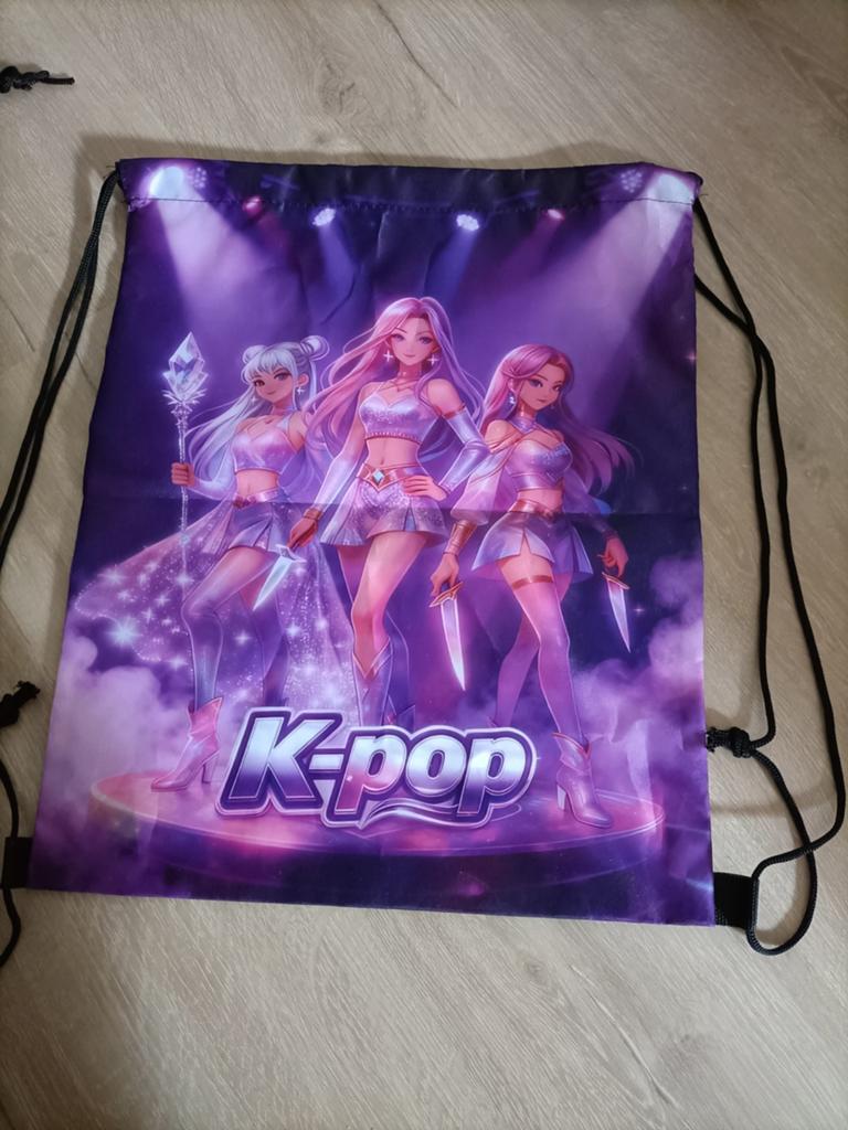 Nieuwe K-Pop Demon Hunters Gymtas, Onbekend, Ophalen of Verzenden, Nieuw