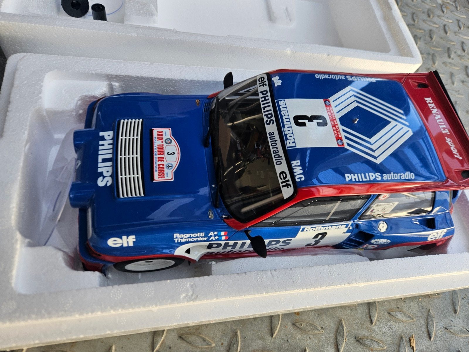 Renault 5 maxi otto 1:12 G050, Ophalen, Nieuw, Auto