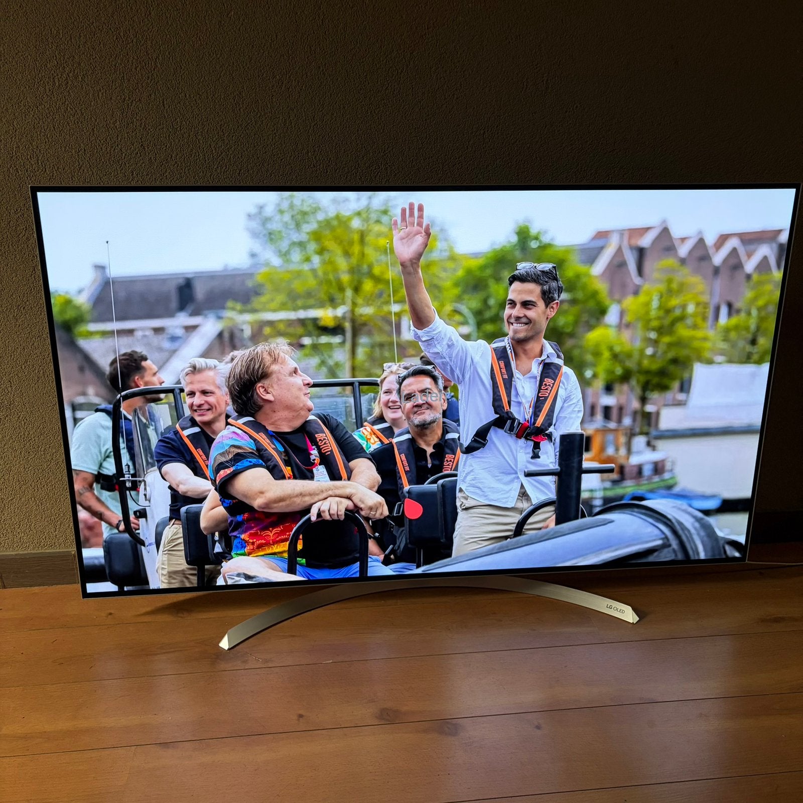 Perfecte 55 inch LG Oled 4k Televisie, Audio, Tv en Foto, Televisies, Ophalen, 120 Hz, Zo goed als nieuw, 100 cm of meer