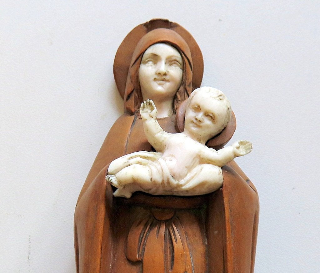 Koopje! Madonna met kind /Ferdinand Parpan (1902-2004) 1930, Verzenden