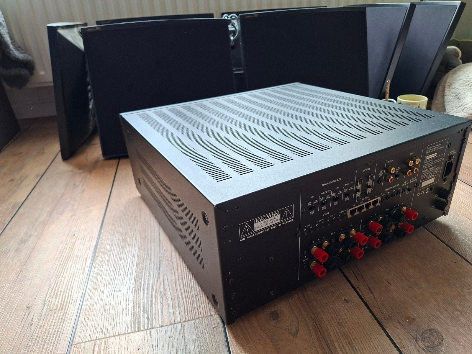 Harman Kardon PA 4000 eindversterker, 120 watt of meer, Ophalen, Overige merken, Gebruikt