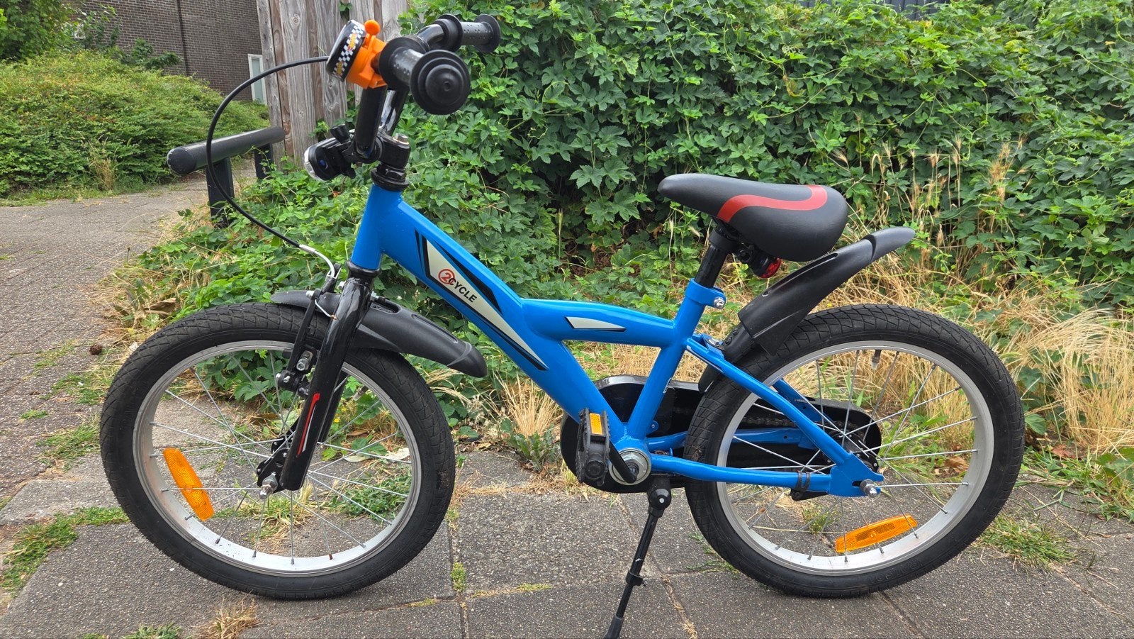 18 inch jongensfiets - Zeer goede staat, Ophalen, Zo goed als nieuw, Terugtraprem, Overige merken