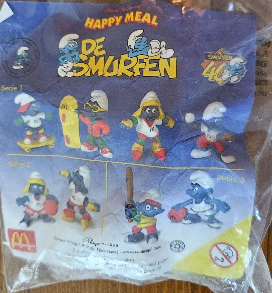 McDonald's sportsmurfen, complete serie, Ophalen of Verzenden, Nieuw