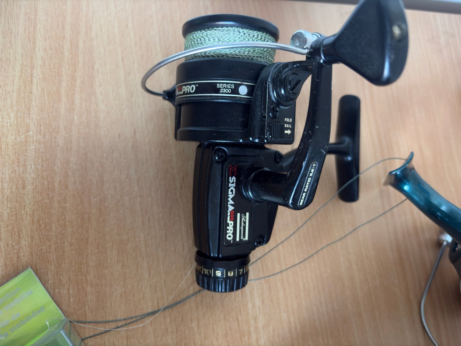 Shakespeare Sigma 035 Pro vismolen, Watersport en Boten, Hengelsport | Algemeen, Ophalen of Verzenden, Zo goed als nieuw, Molen