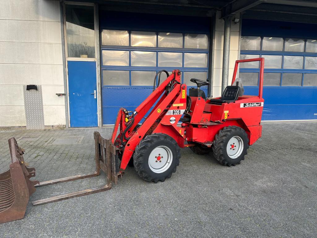 Schäffer 326 minishovel / mini loader (bj 1998), Zakelijke goederen, Machines en Bouw | Kranen en Graafmachines, Wiellader of Shovel
