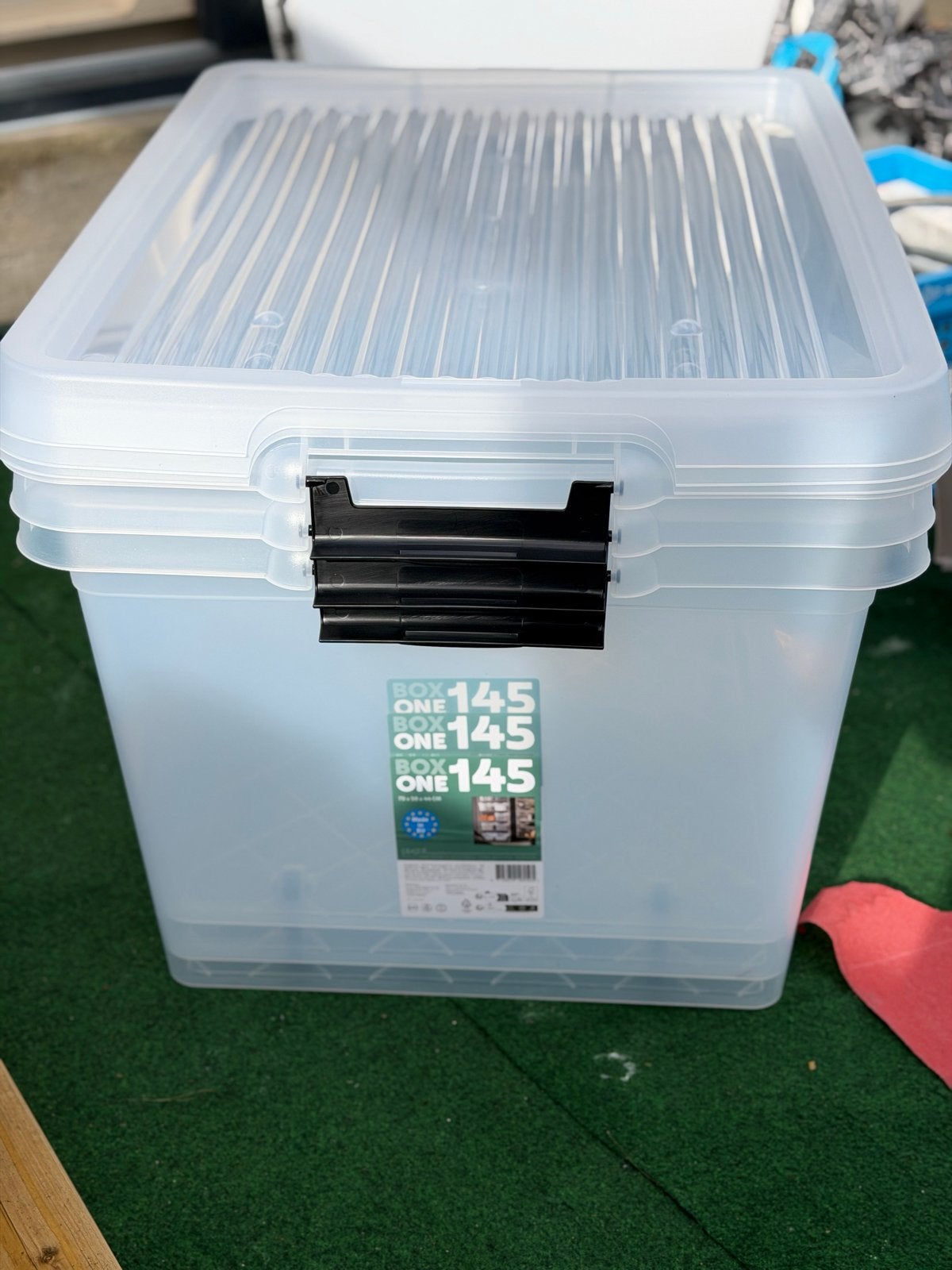 3x Nieuwe Box One 145 opbergboxen - Moet ZSM weg!, Ophalen of Verzenden, Nieuw, Bak of Kist