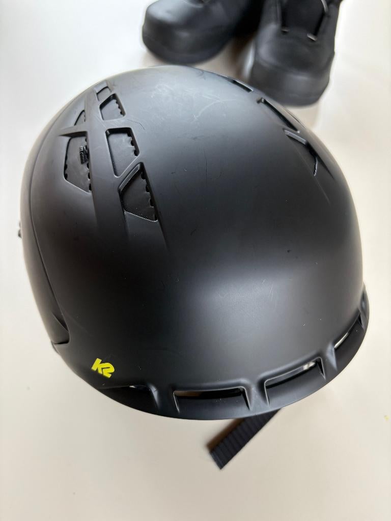 K2 snowboard ski helm, K2 snowboarding ski, Zwart, Overige maten, Ophalen of Verzenden