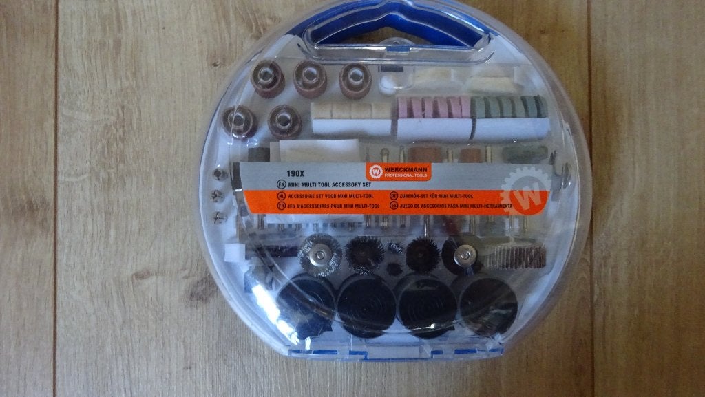 190 mini accessory set Werckman slijpen vrezen boren (Nieuw), Ophalen of Verzenden, Nieuw, Overige merken
