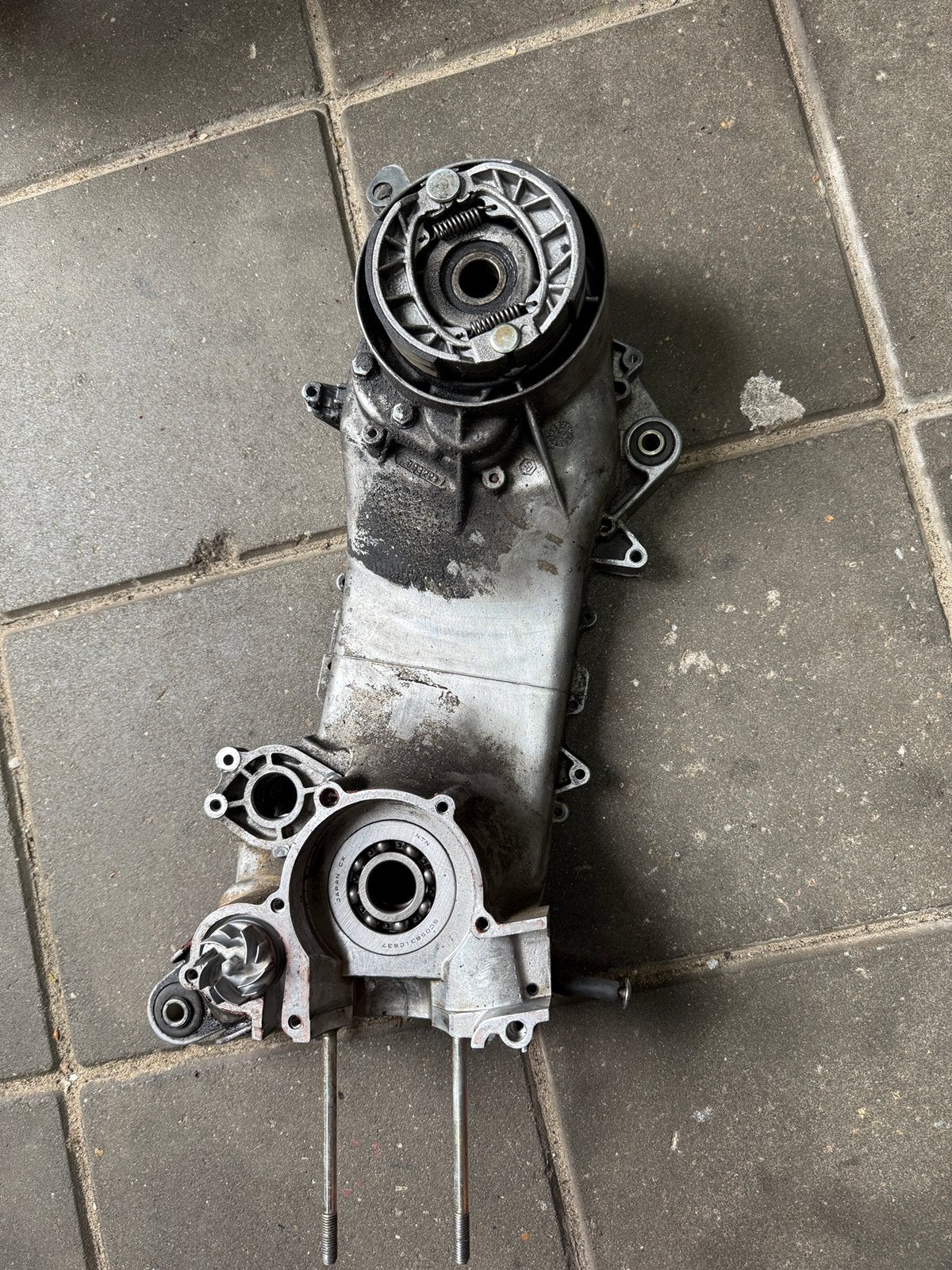 Hexagon grote carter helft EXV1M, Ophalen of Verzenden, Blok, Piaggio