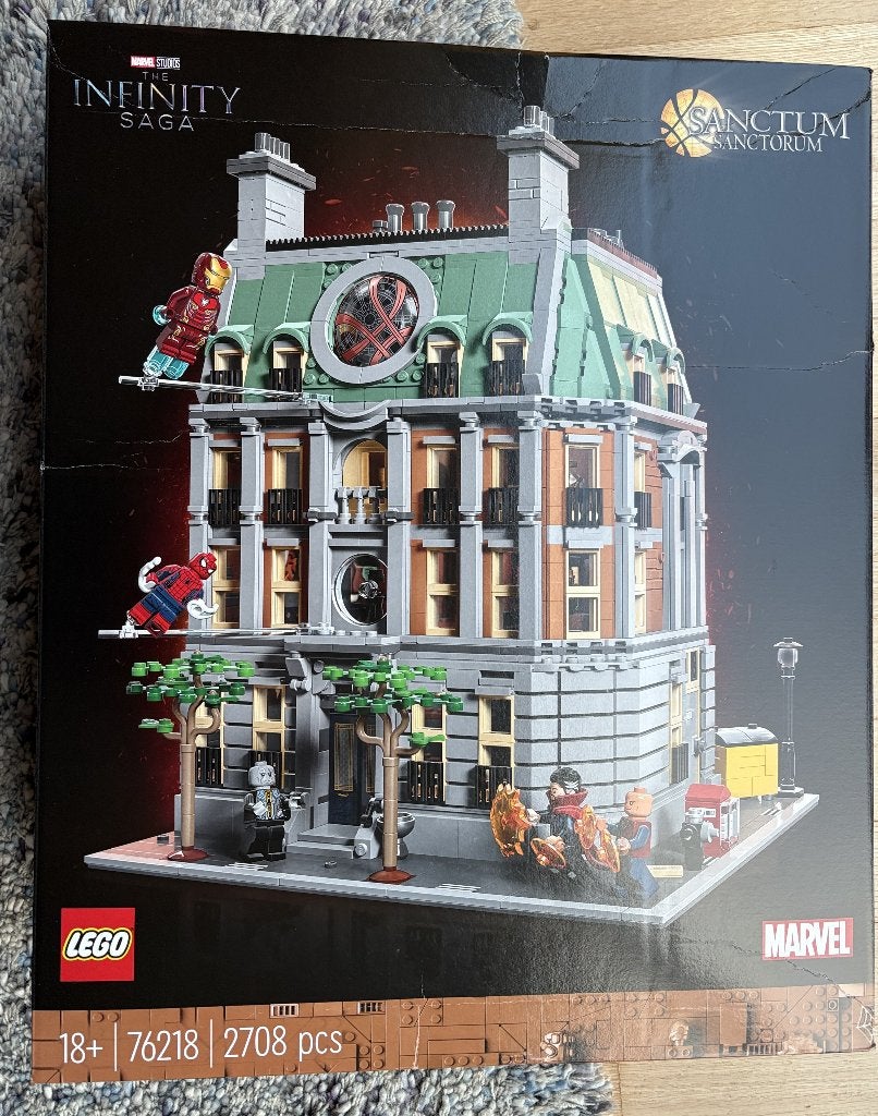 Lego 76218 Sanctum Sanctorum Nieuw, Lego, Marvel, Lego, Complete set