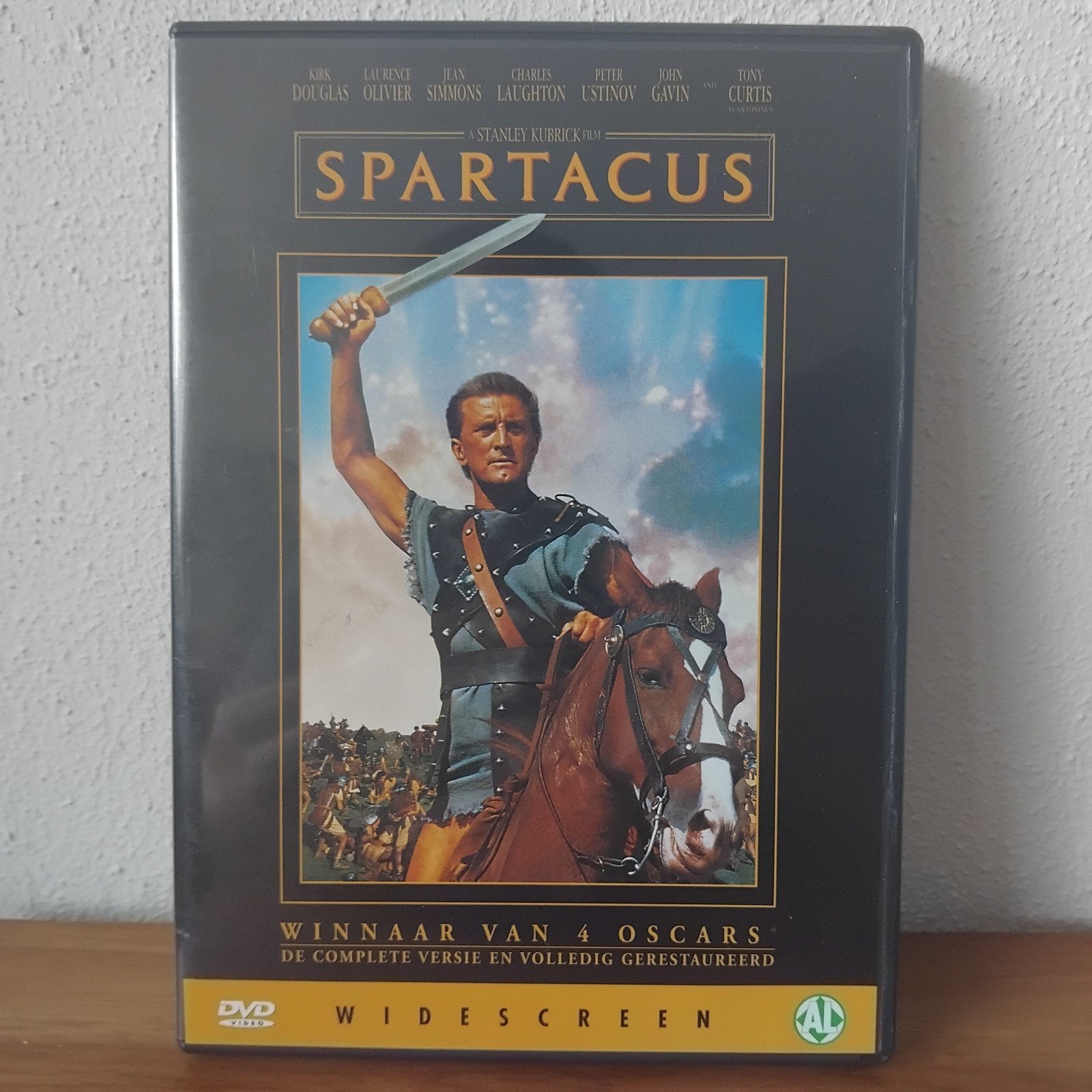 Stanley Kubrick Spartacus, Ophalen of Verzenden, Zo goed als nieuw, Actie en Avontuur