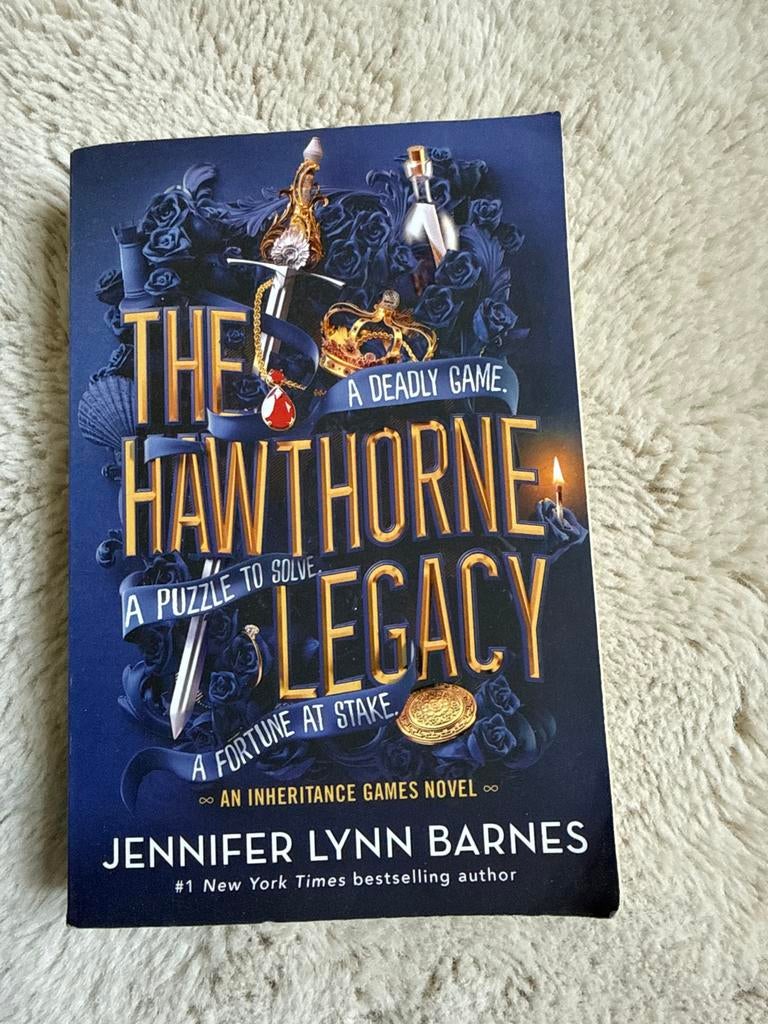 The Hawthorne Legacy - Jennifer Lynn Barnes (Zo goed als nie, Boeken, Ophalen of Verzenden, Zo goed als nieuw, Amerika