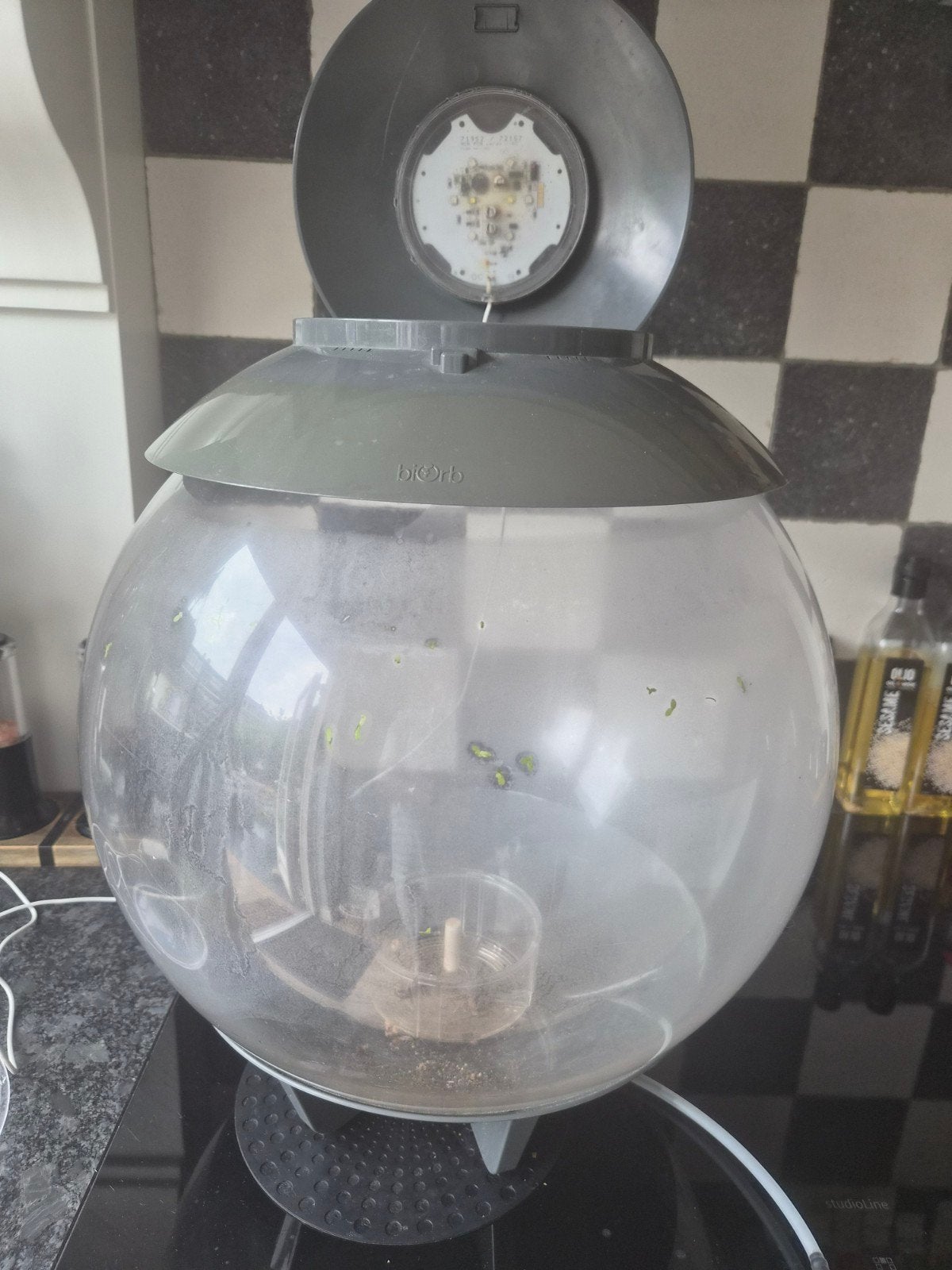 Biorb aquarium 30l, Dieren en Toebehoren, Ophalen of Verzenden, Inclusief deksel, Gebruikt, Leeg aquarium