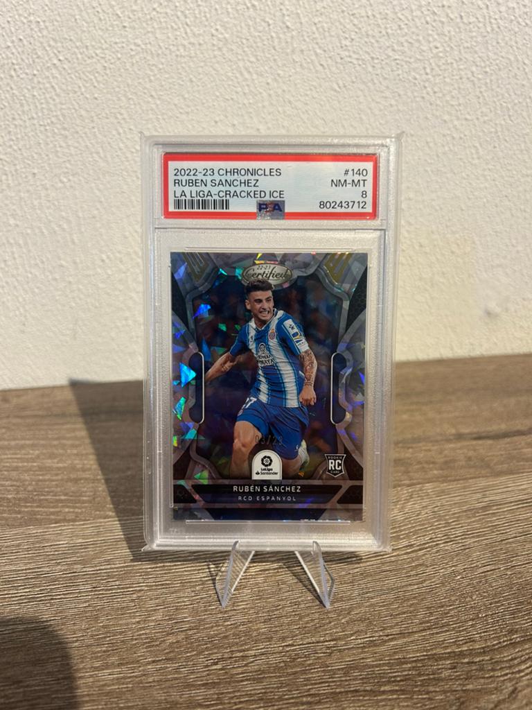 Ruben Sanchez 2022-23 Chronicles Cracked Ice /23 #140 Rookie, Hobby en Vrije tijd, Stickers en Plaatjes, Ophalen of Verzenden