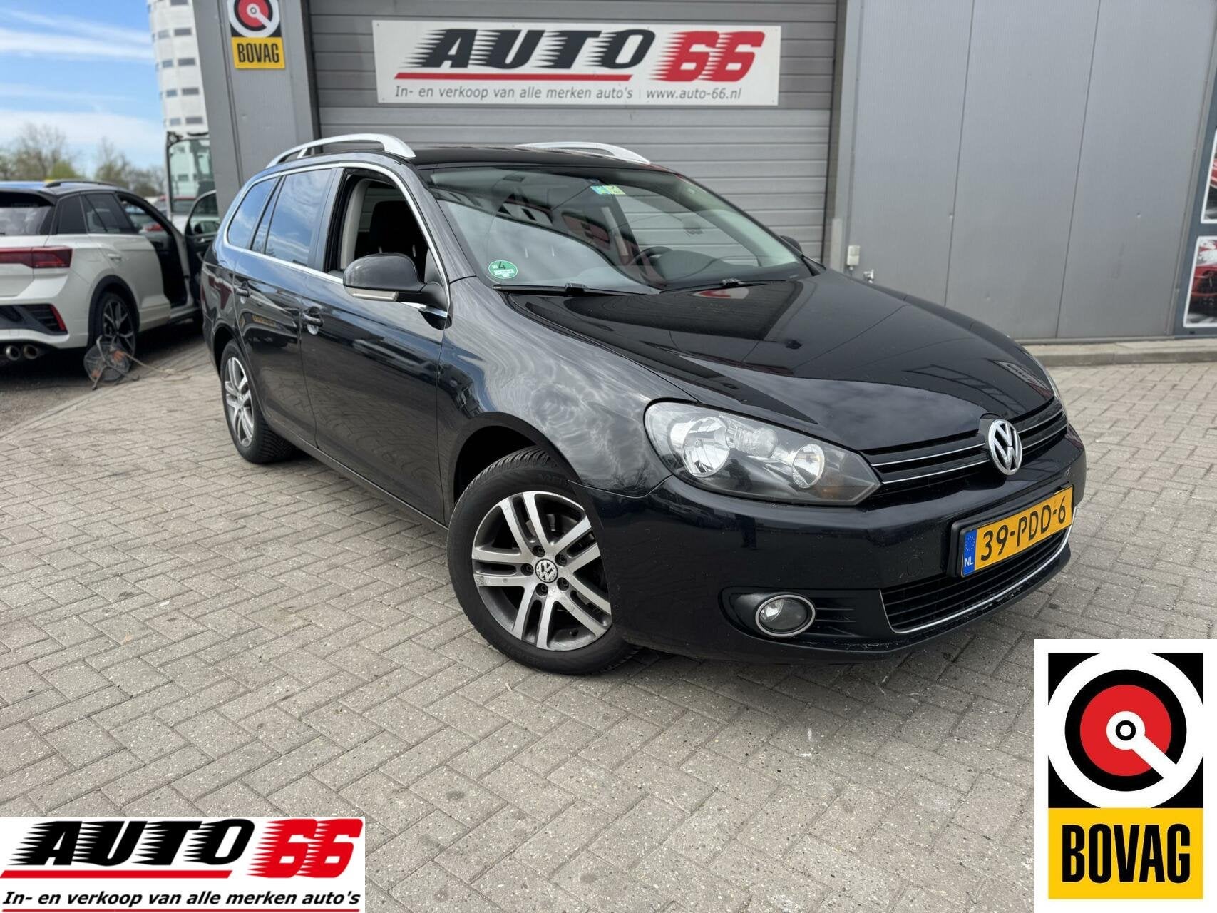 Volkswagen Golf Variant 1.6 TDI Comfortline BlueMotion, Auto's, Voorwielaandrijving, Euro 5, Gebruikt, Zwart