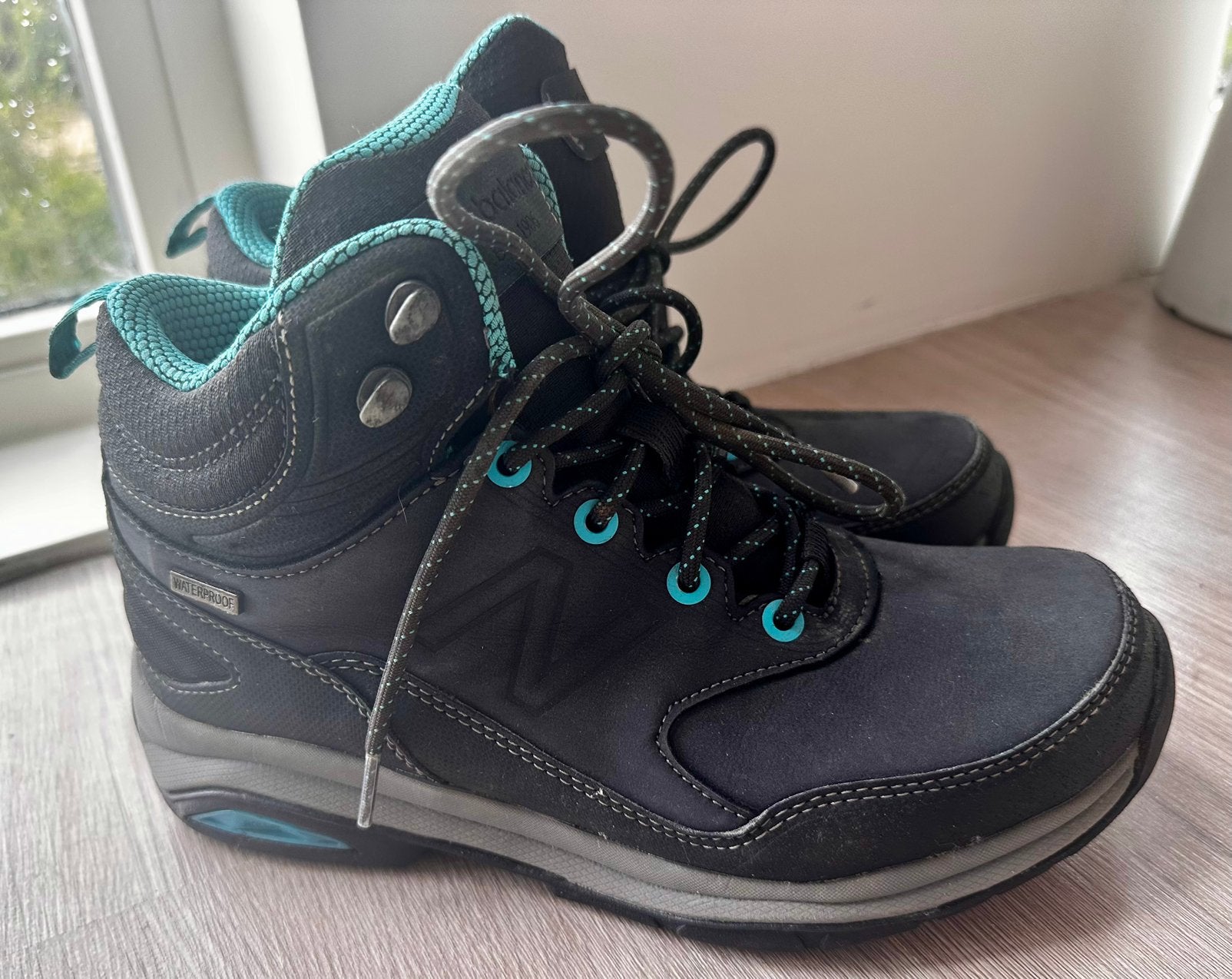 New Balance wandelschoenen grijs/blauw mt 38, Ophalen of Verzenden, Zo goed als nieuw, Blauw, Wandelschoenen