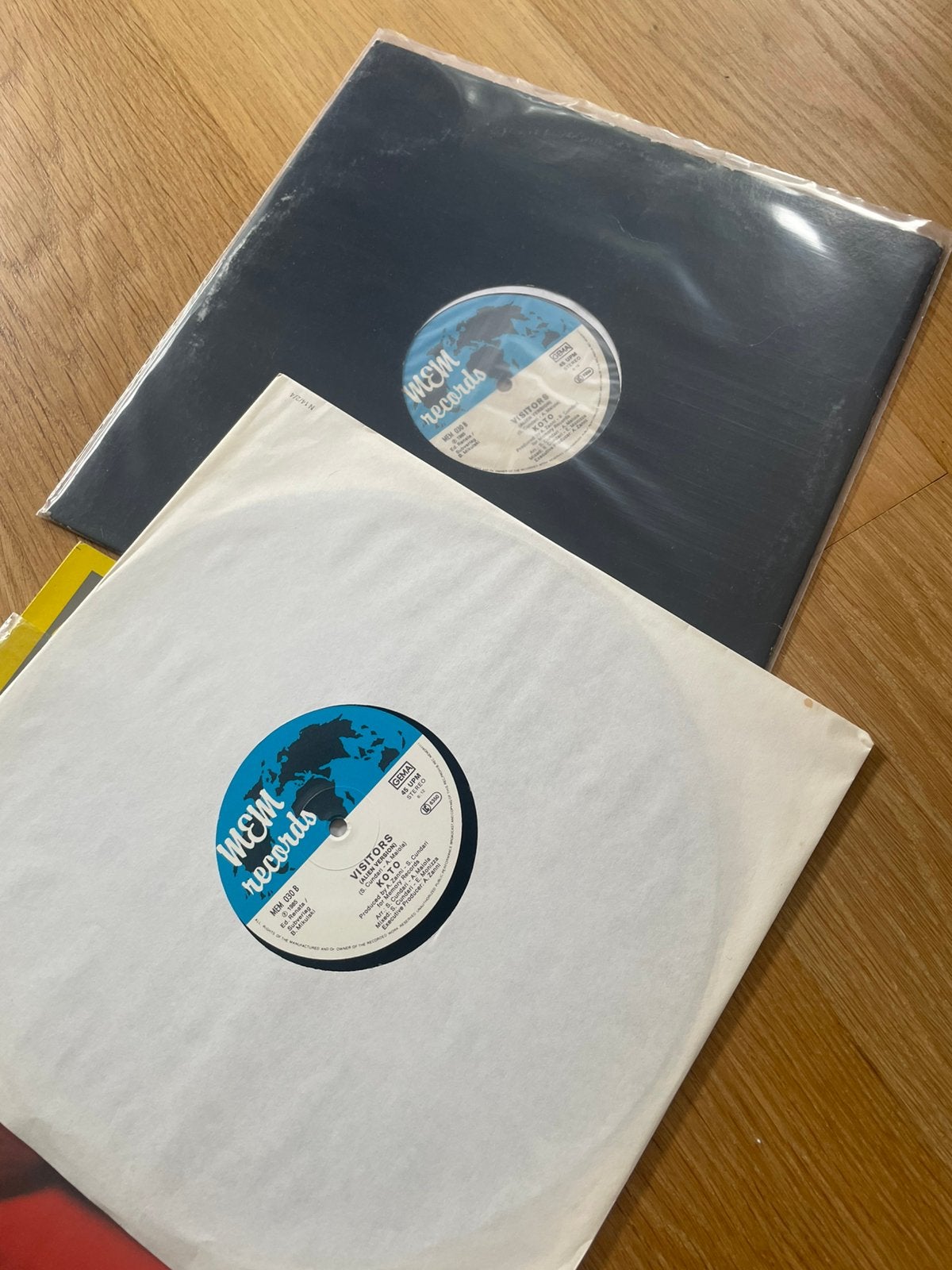 Koto - Visitors (Italo disco), Cd's en Dvd's, Vinyl | Dance en House, Ophalen of Verzenden, Zo goed als nieuw, 12 inch, Disco