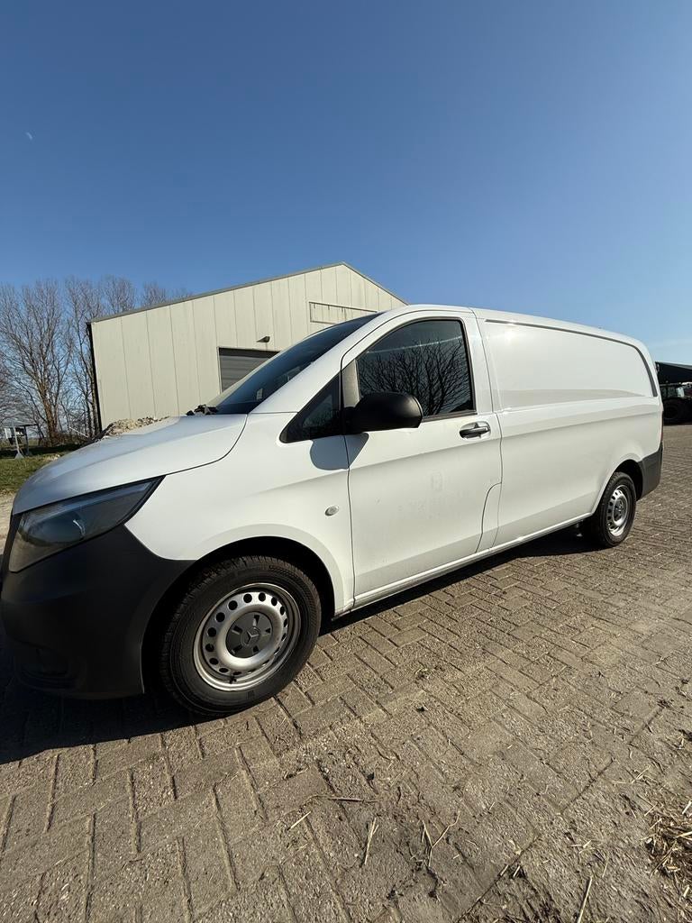 Mercedes-Benz Vito 2.1D 120KW 2016 - Wit, Auto's, Stof, Zwart, 4 cilinders, Mercedes-Benz