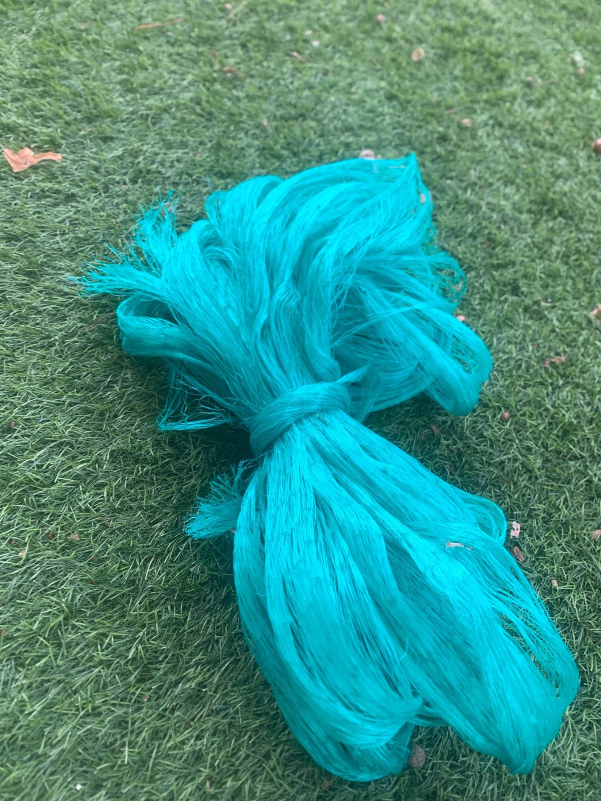 Kippennet 8 meter met haringen en tie-wraps - Zo goed als ni, Ophalen of Verzenden, Zo goed als nieuw