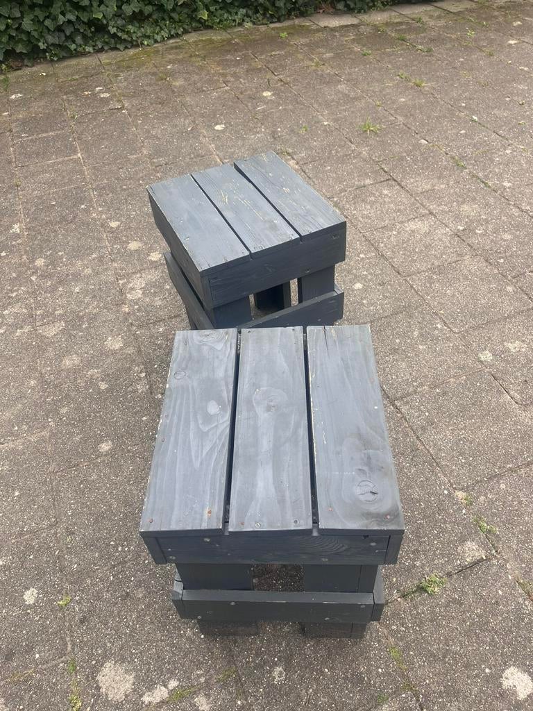 Kruk van steigerhout, Ophalen, Zo goed als nieuw