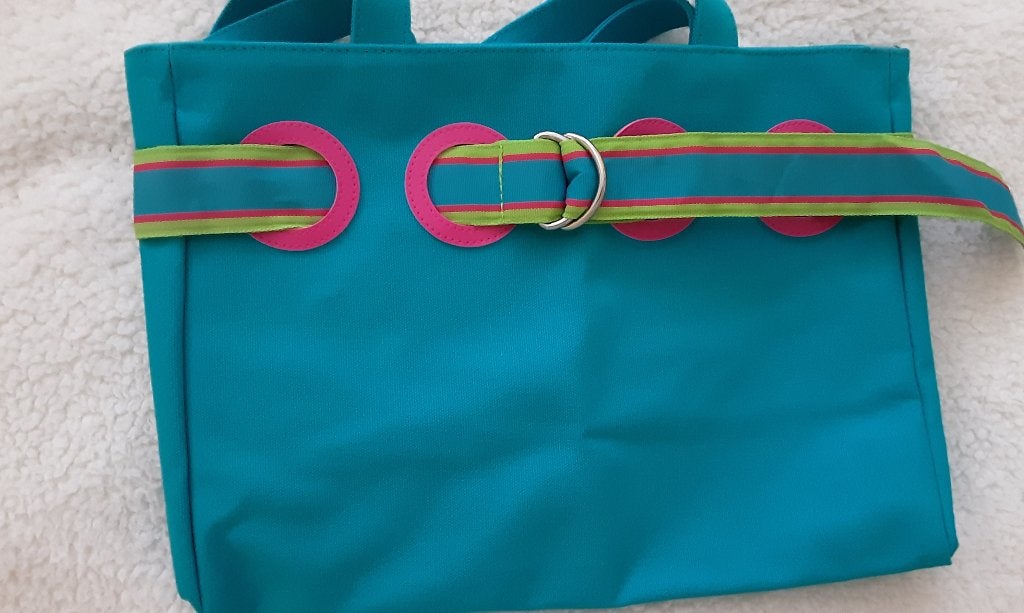 Ralph tote bag (Ralph Lauren), blauw/aqua, Verzenden, Nieuw, Blauw, Shopper