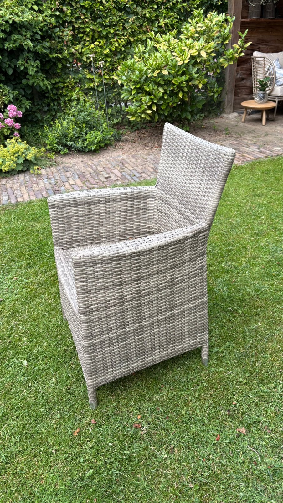Twee tuinstoelen wicker pure collection, Tuin en Terras, Ophalen, Zo goed als nieuw, Wicker