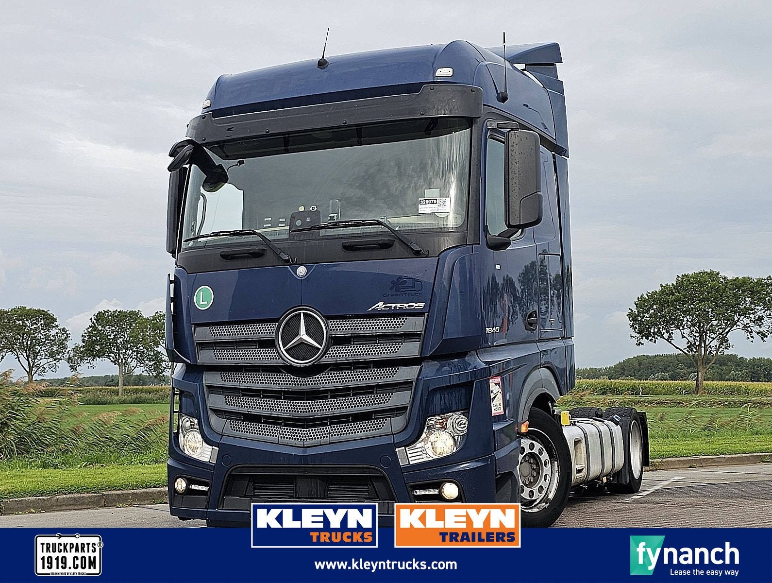MERCEDES-BENZ ACTROS 1840 gearbox broken, Automaat, Euro 6, 394 pk, Blauw