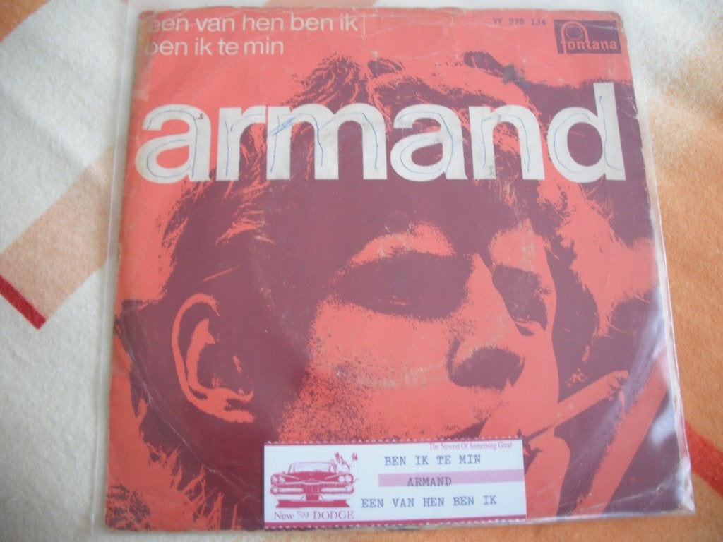 Armand - Ben ik te min., Ophalen of Verzenden, Gebruikt, 12 inch, Levenslied of Smartlap