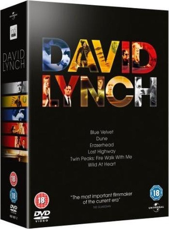 David Lynch collection • 6 films, Alle leeftijden, Verzenden, Zo goed als nieuw